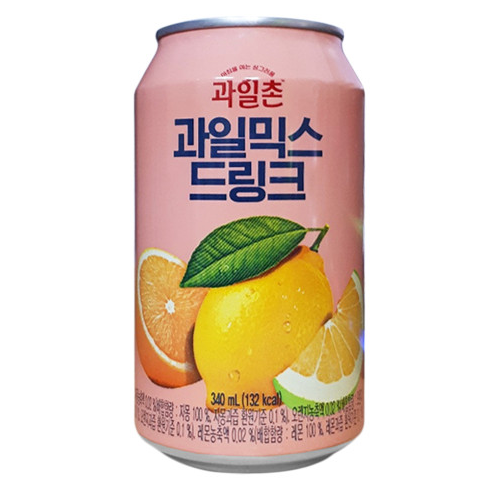 해태 썬키스트 칵테일블루하와이 340 CAN X 24
