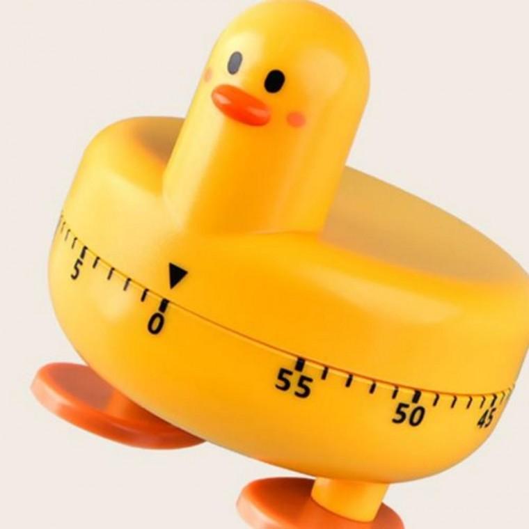 베이킹 타이머 쿠킹 도구 요리 귀여운 복습 오리 기계식 알림기