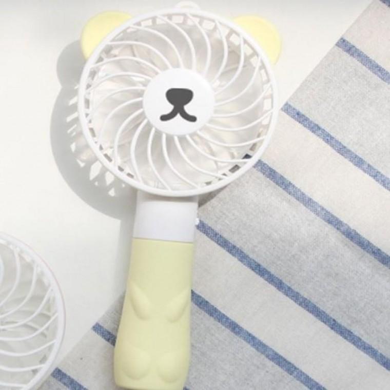 표정스티커 목걸이 핸드 휴대용 손풍기 선풍기 미니 핸디형