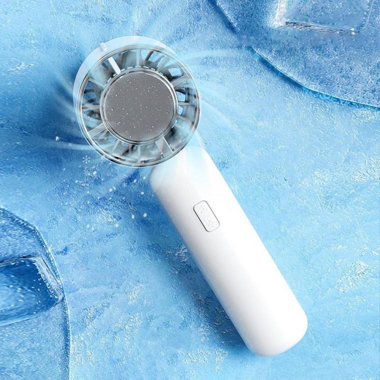 휴대용 미니 손선풍기 냉각 에어컨 접이식 저소음 USB
