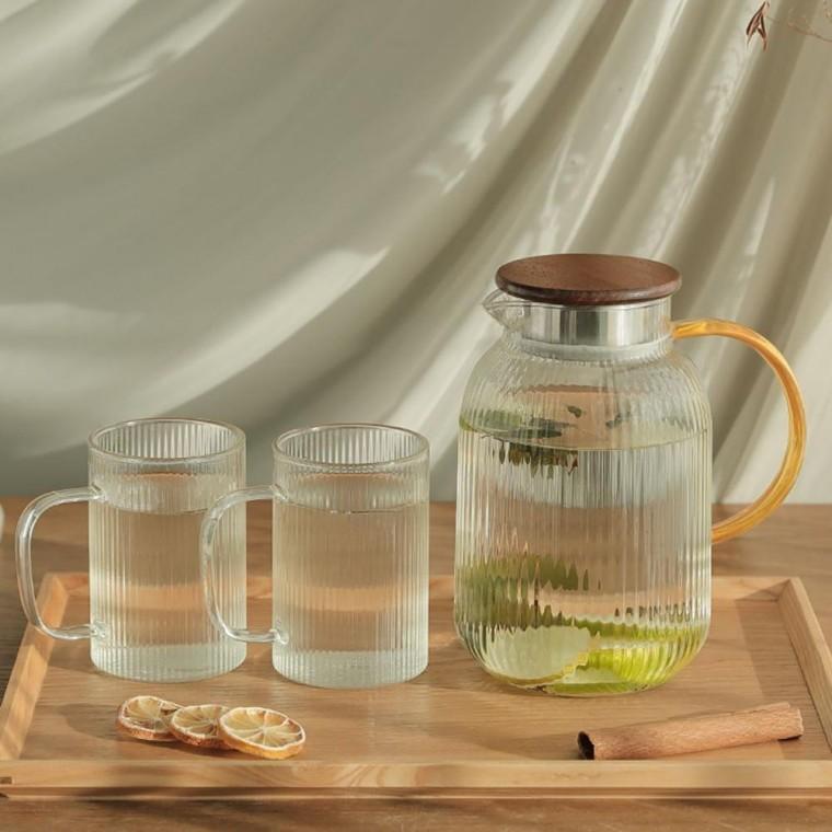 B타입 물병 업소용 컵 2p 가정용 세트 1.8L 저그 440ml