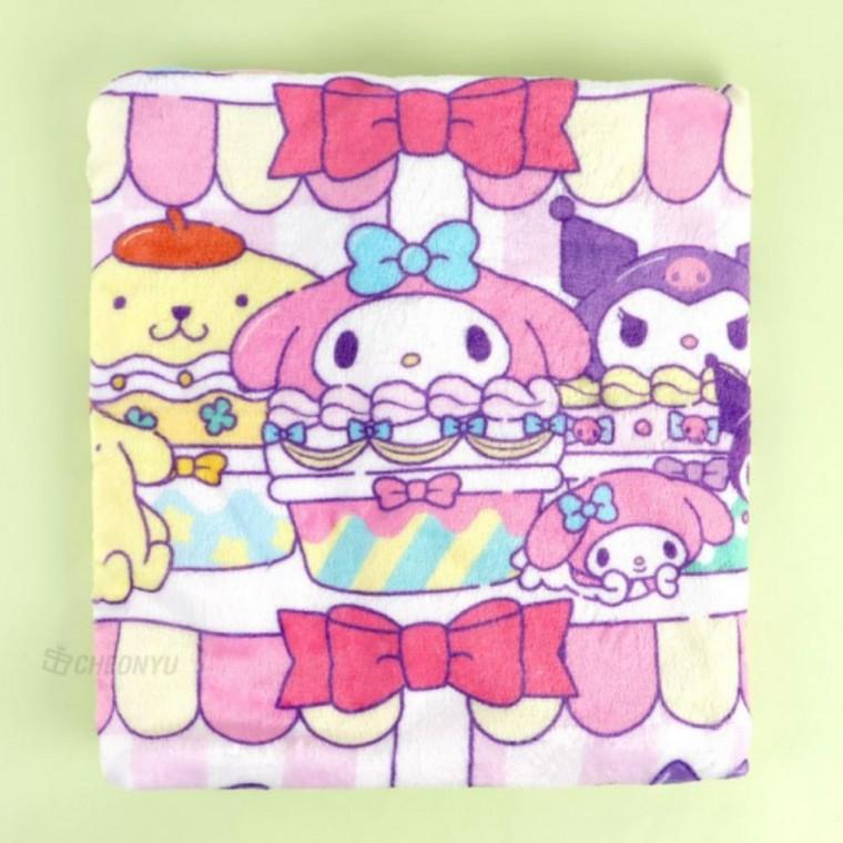 캐릭터즈 무릎 담요 오피스 캠핑 여행용 사계절 가벼운담요