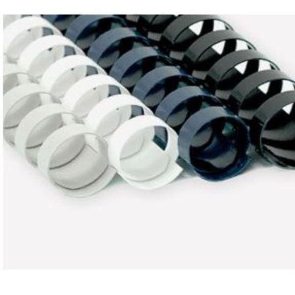 코일링 제본 와이어링 22mm 제본스프링 카피어랜드 pvc제본표지 제본링 25개입 스프링제본기 교재 플라스