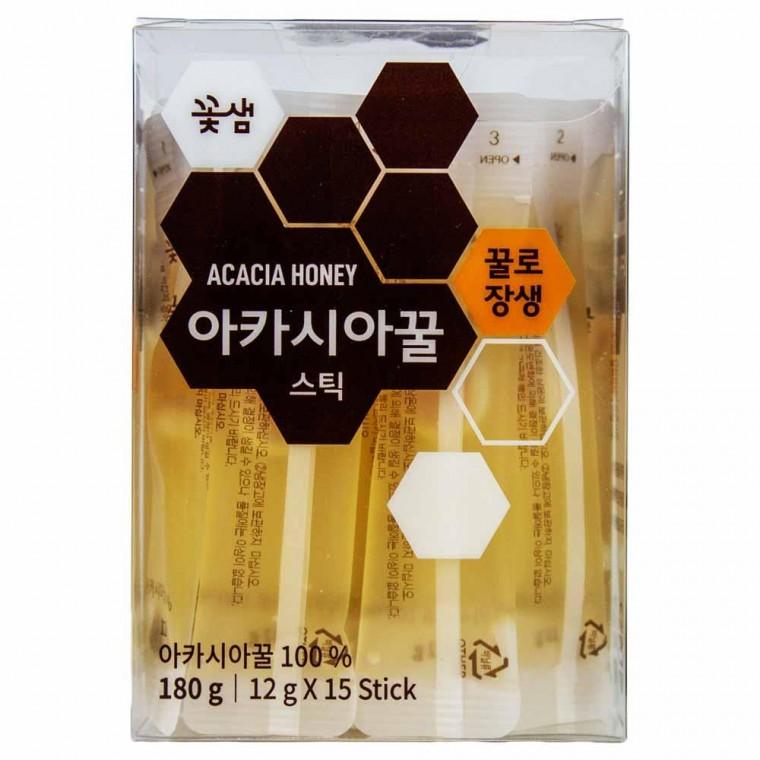 꽃샘 꿀로장생 180g(12g x 15개입) 아카시라꿀 100%