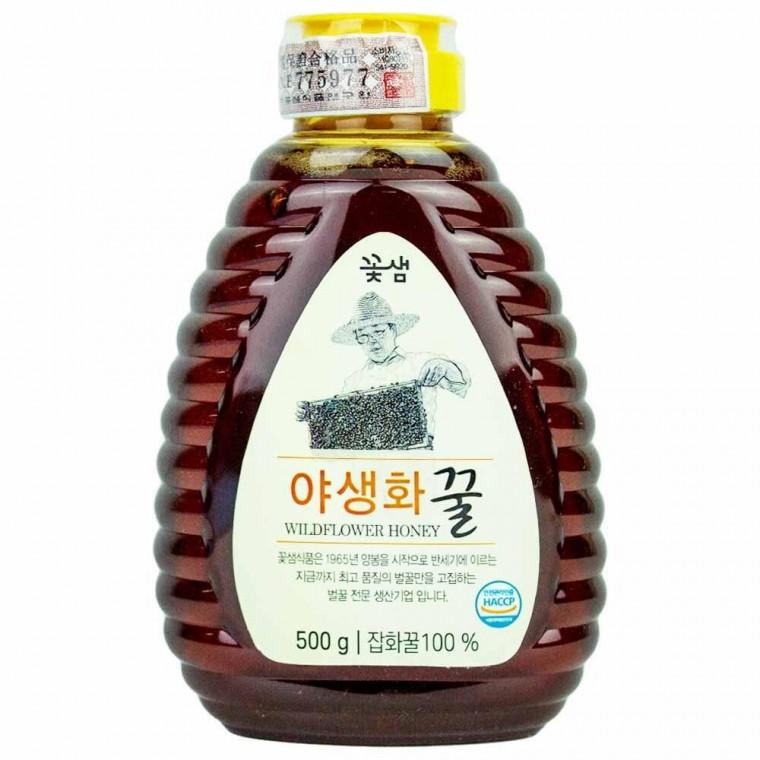 꽃샘 야생화 꿀 잡화꿀 100% 500g