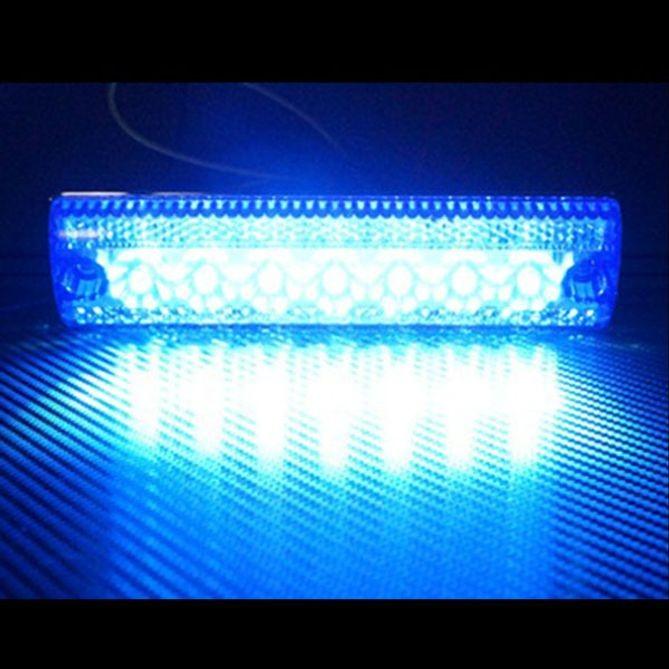 LED 사이드 램프 차폭등 윙바디 사이드 마커 블루 24V