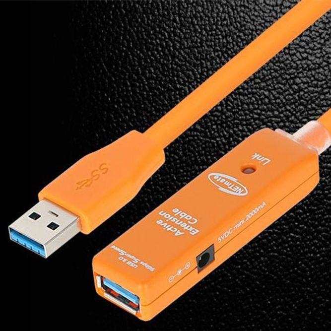 리피터 케이블 데이터 전송 신호 증폭기 USB3.1 7m