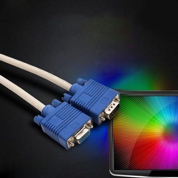 coms 보급형 모니터 RGB 케이블 5M - M M 타입