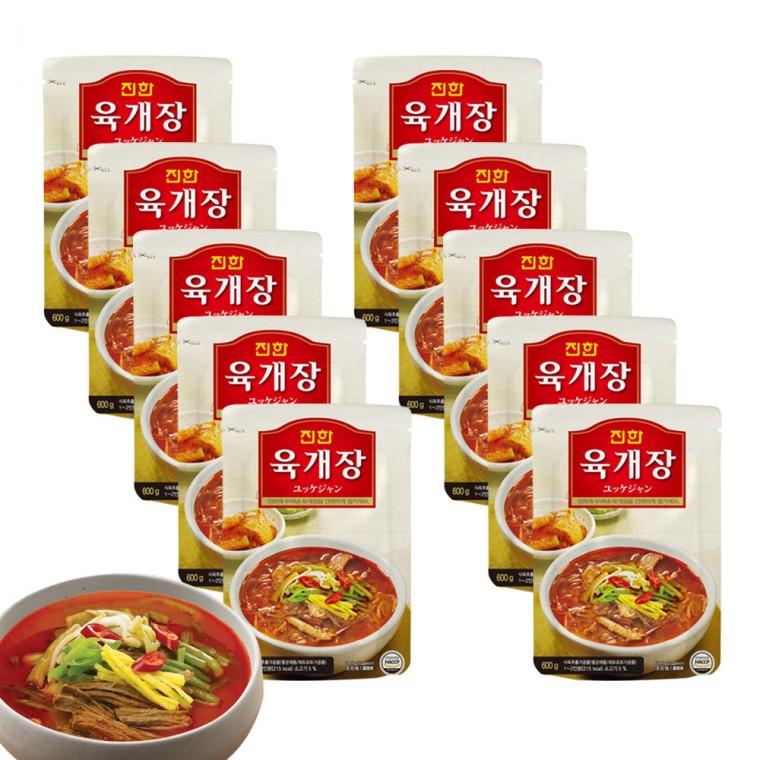 진한식품 육개장 600g 10개