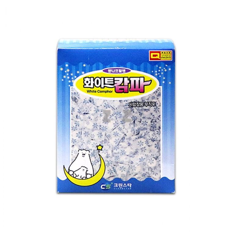 화이트 캄파 부직포 120입-H/나프타린/좀약/곰팡이/방충제/습기냄새/방습제