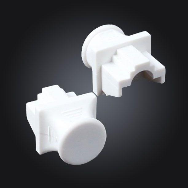 RJ45 포트 보호캡 랜포트 보호 케이스 화이트 100개