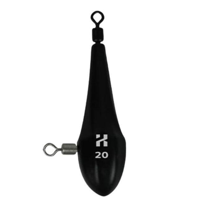 카즈미 무게추 바다 낚시 채비 다운샷 봉돌 블랙 20호