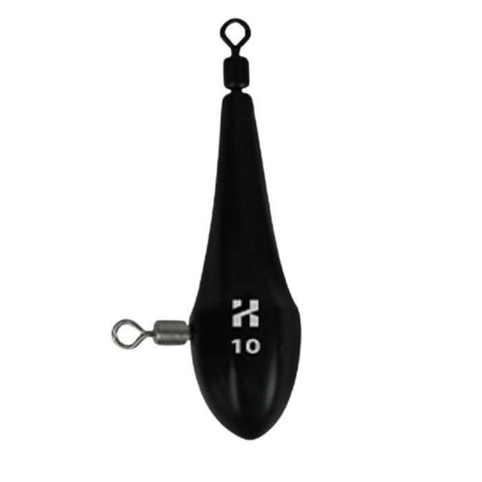 카즈미 무게추 바다 낚시 채비 다운샷 봉돌 블랙 10호