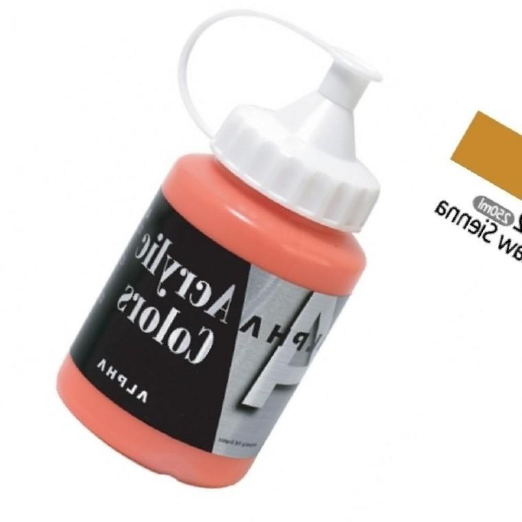 알파 미디엄바디 실버 아크릴물감 250mL 922 라우시에나
