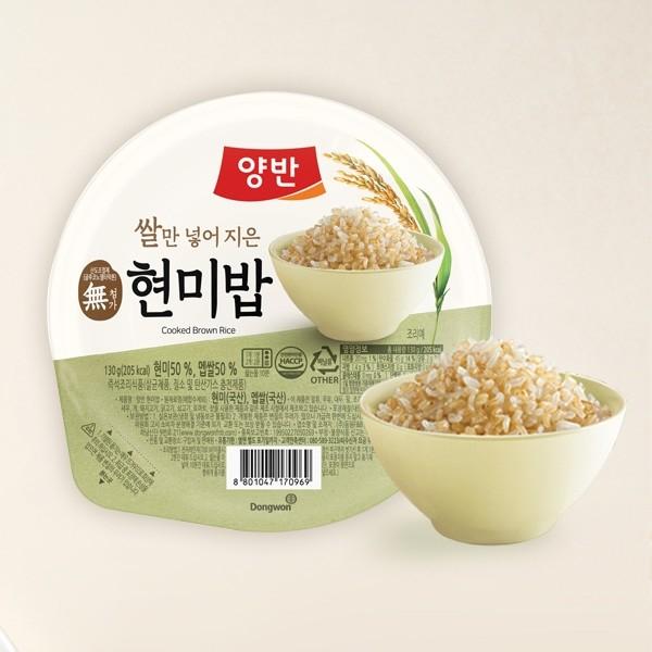 동원 양반 현미밥 130g x 24개