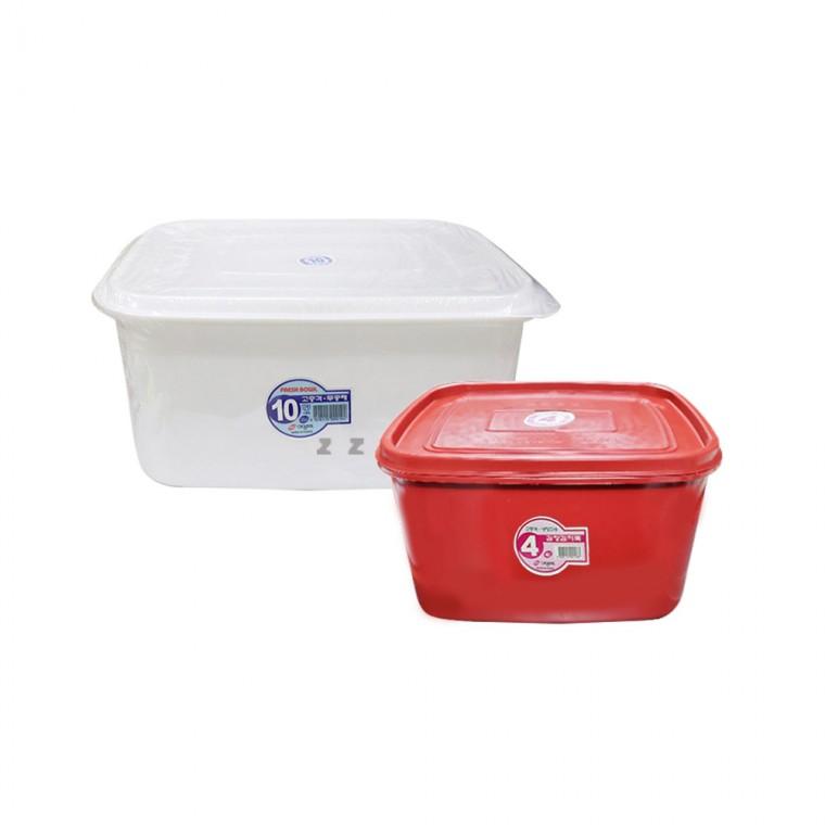 대영 사각밀폐 3호 2.5L-H/밀폐용기/김장용기/식품용기/대용량밀폐용기/김장김치/김치용기/냉장고정리/김치