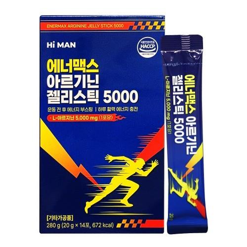 하이맨 에너맥스 아르기닌 젤리스틱5000 20g x 14포