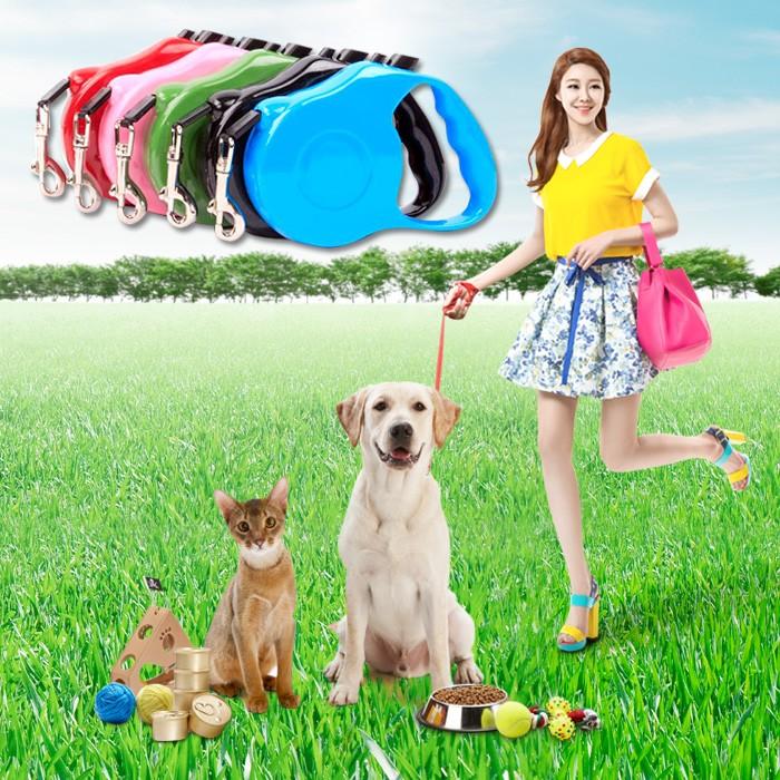 고급 애견리드줄 강아지목줄 반려견 산책 자동리드줄 강아지산책줄 반려동물 외출용품 고양이산책