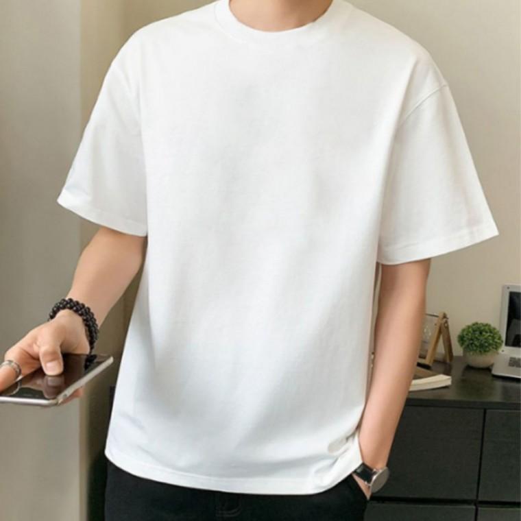 [데일리핏] 순면 100% 베이직 무지 반팔 티