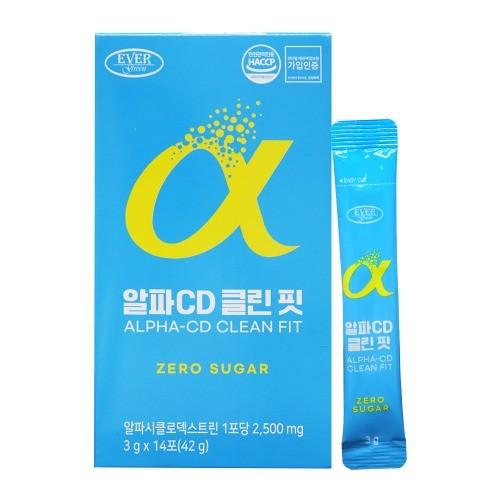 에버그린 알파CD 클린 핏 3g x 14포