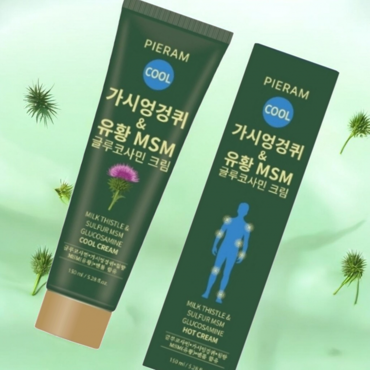 1+1 가시엉겅퀴 유황MSM 글루코사민 크림 쿨COOL(침향 가시엉겅퀴 유황MSM 글루코사민 멘톨 올인원)+사은품
