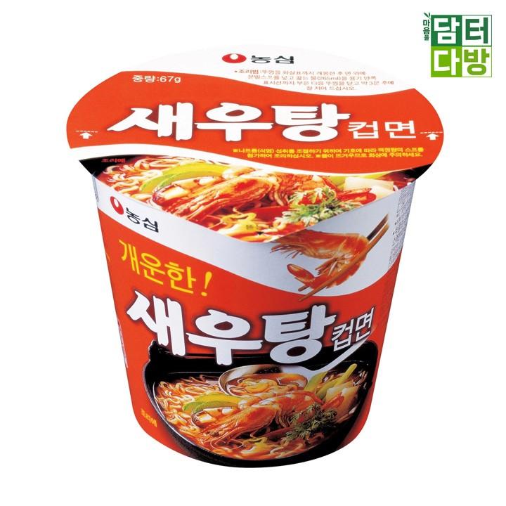 농심 새우탕 컵 67g x 30개