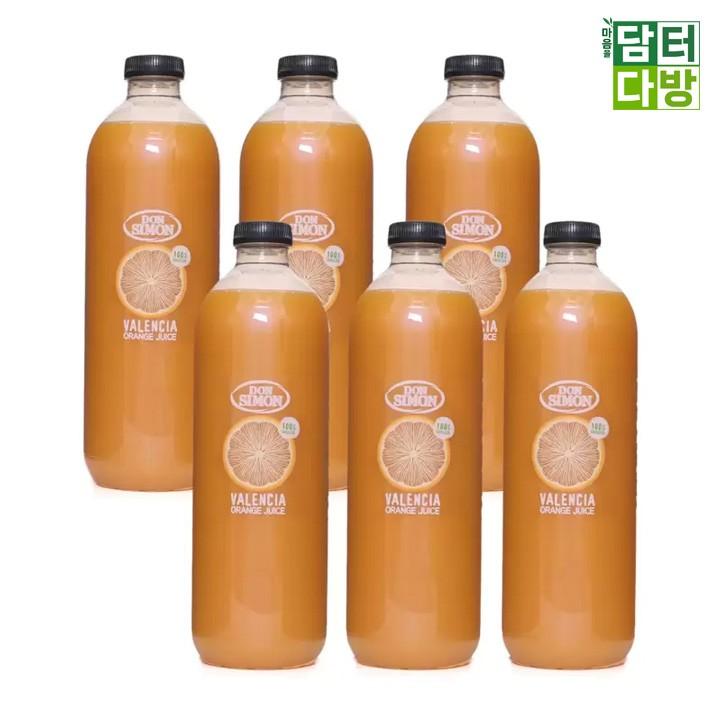 돈시몬 오렌지 주스 1L x 6
