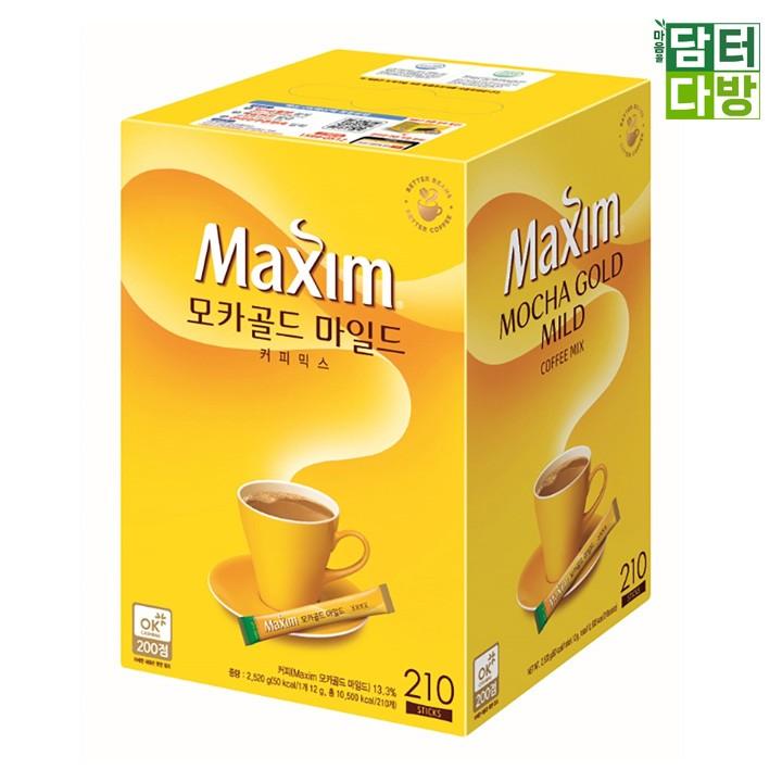 맥심 모카골드 마일드 커피믹스 12g 420T (210T x 2)