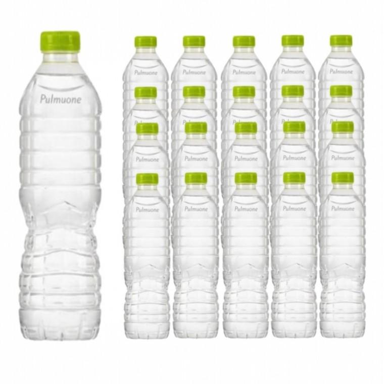 풀무원 무라벨 생수 500ml x 20p  라벨없는 물