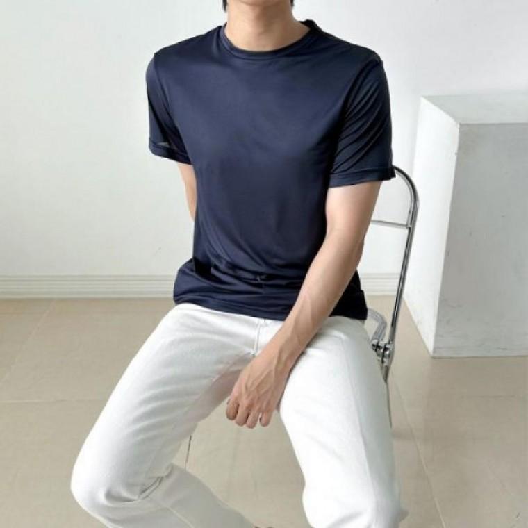 기능성 쿨티셔츠 쿨링 티셔츠 냉감 남성 반팔