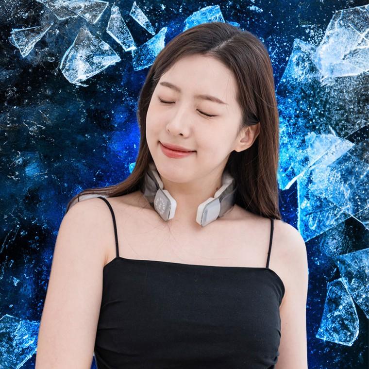 LW 아이스 큐브 넥쿨러 얼음 쿨스카프 운동 작업 여름 냉감 쿨링