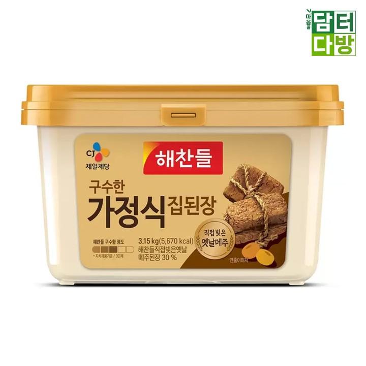 해찬들 구수한 가정식 집된장 3.15kg