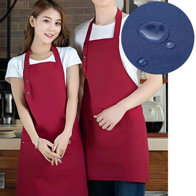 방수앞치마 주방 공방 업소용 앞치마 인쇄가능 꽃집앞치마 네일샵앞치마 작업앞치마 바리스타앞치마