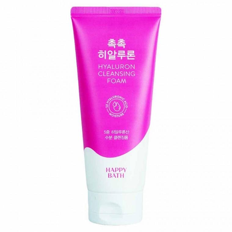 해피바스 촉촉 히알루론 클렌징폼 200g
