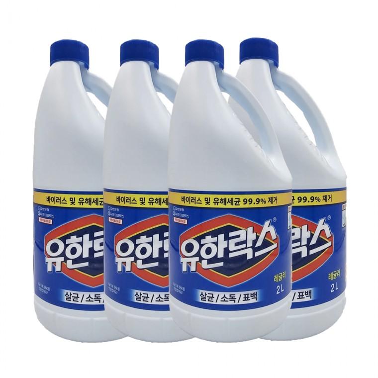 유한락스 레귤러 2Lx4개