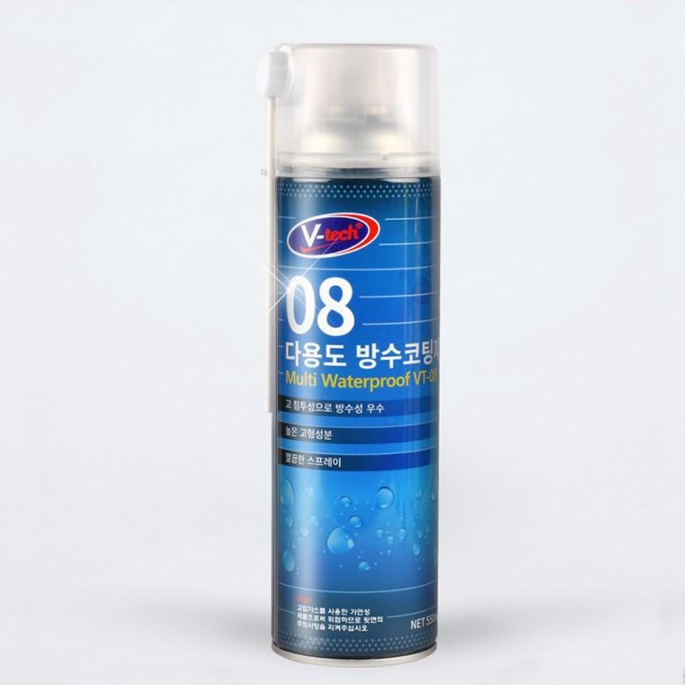 브이텍 VT-08 다용도 방수코팅제 550ml 스프레이
