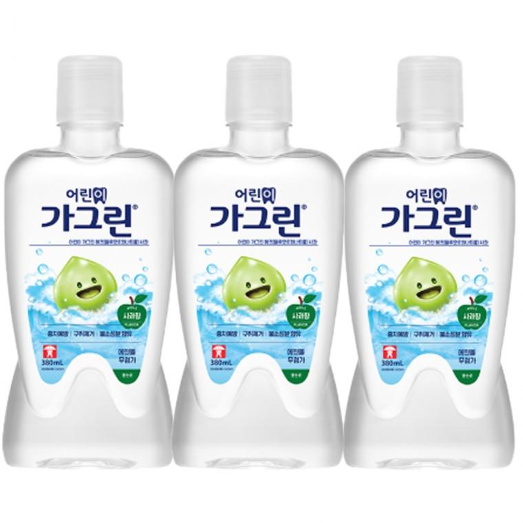 어린이가그린 아동 가글 사과맛 380ml x 3개