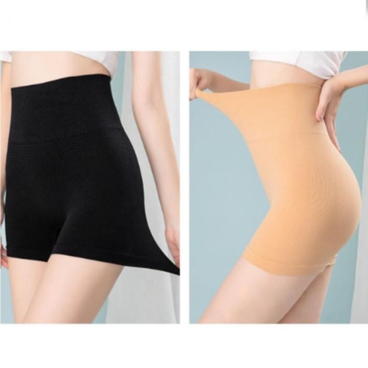 4색 1개 힙업 일체형 속바지팬티 여성 사각팬티 여름 통기성좋은 소재