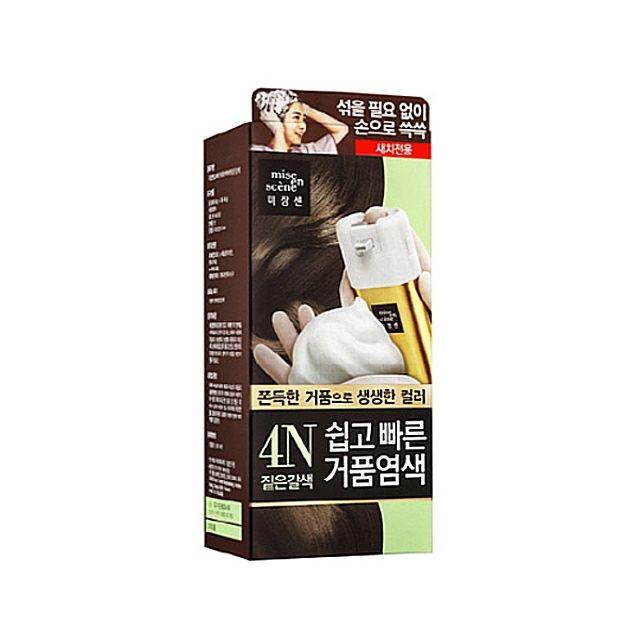 간편염색 염색약 새치 바로짜서 쓱쓱 샴푸하듯