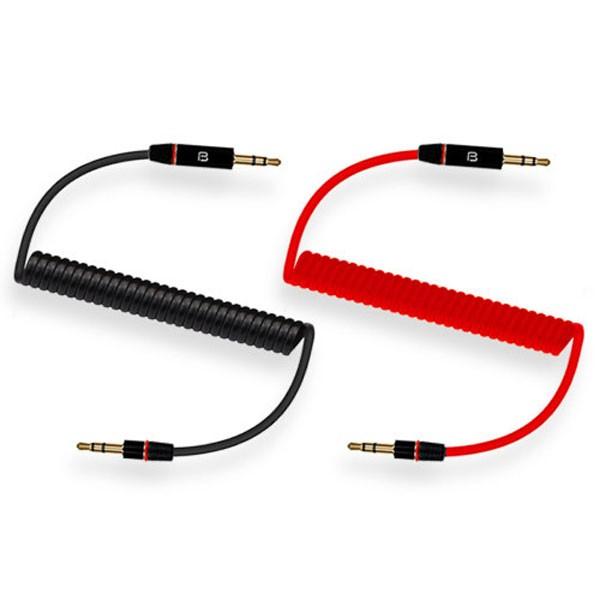 PB 헤드폰 스마트폰 노트북 차량용 스피커연결 코일방식 고음질 AUX COIL 케이블