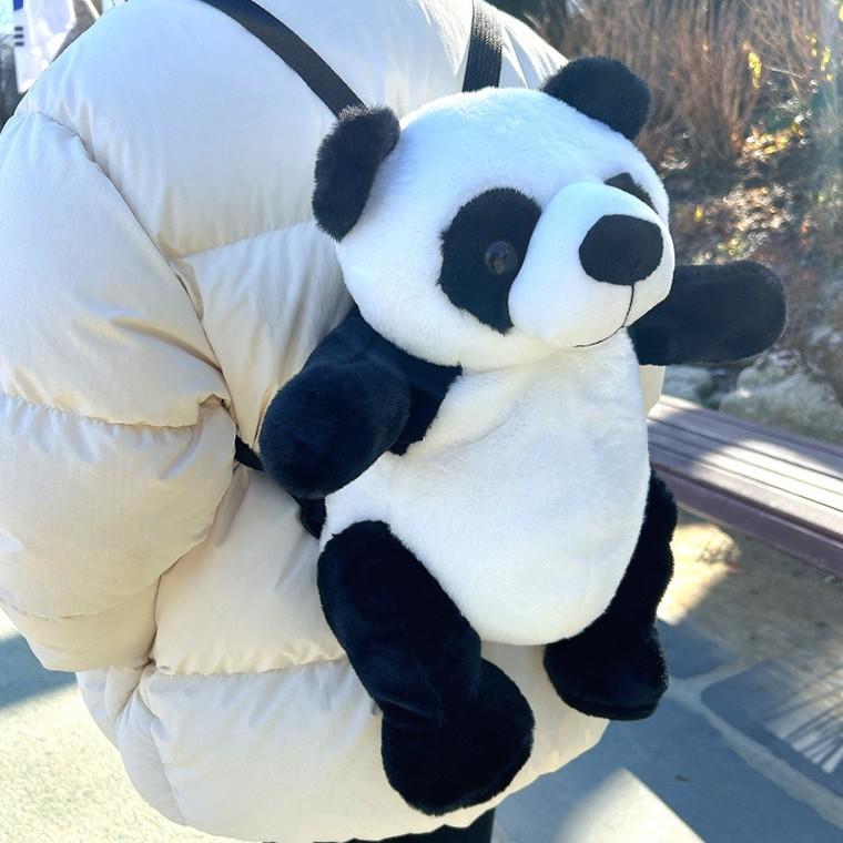 빅 판다인형 백팩 가방
