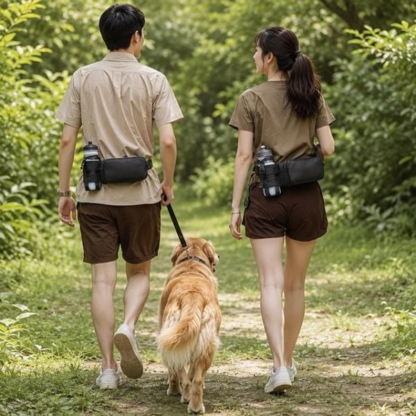 OSM-1008555 러닝 등산 방수 물통 힙색 크로스백