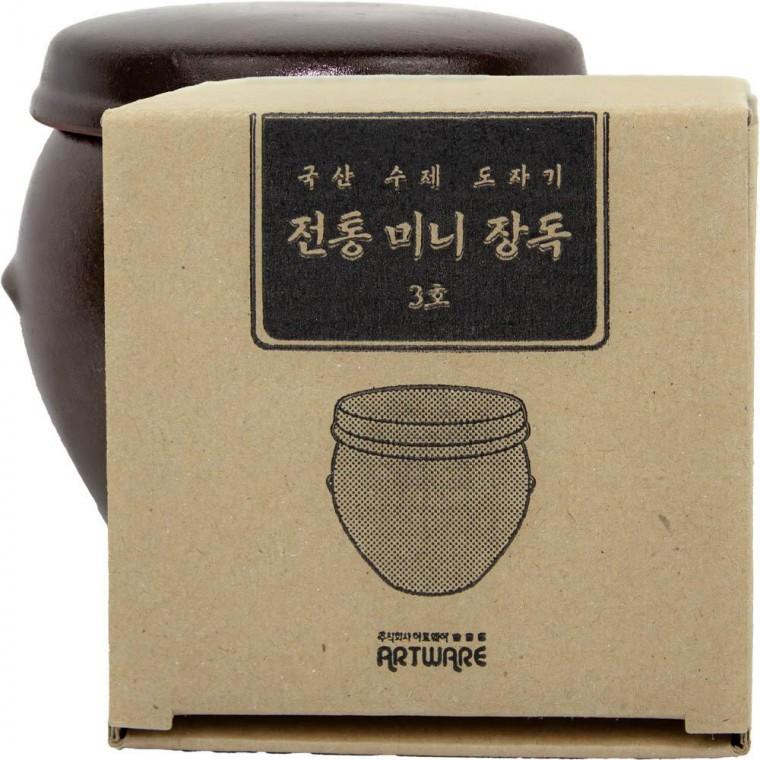 국산 수제도자기 전통 미니장독대 3호