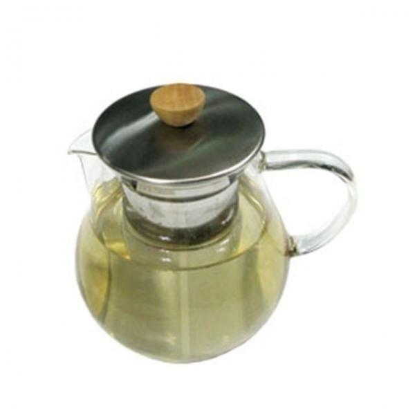 스텐필터 내열 유리티포트 450ml 주전자 티팟 티메이커 차포트 다용도