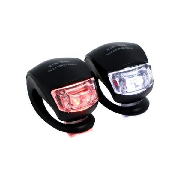 LED 경량2구 자전거 안전등(2개한쌍) 501085