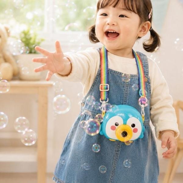 501097 비눗방울카메라 펭귄
