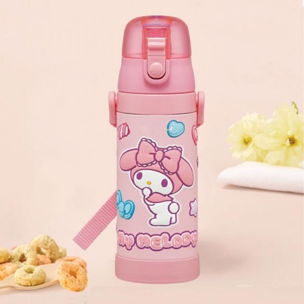 마이멜로디 마슈구미 3D 원터치 스테인레스 보틀 480ML