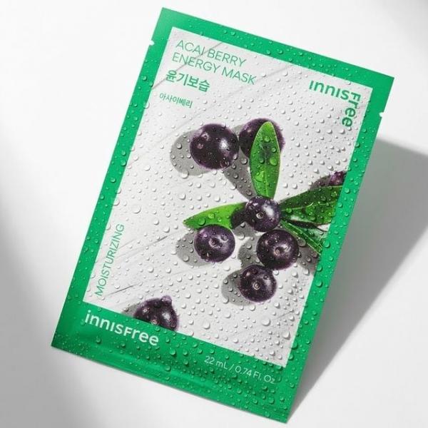 에센스를 가득 머금어 밀착 아사이베리 마스크팩 10매