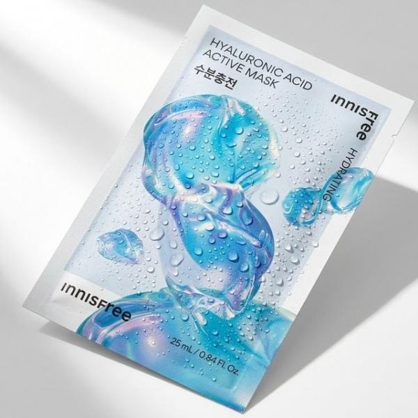 건조하고 화장이 들뜰 때 히알루론산 마스크팩 10매