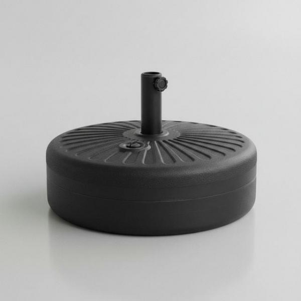 반자동 파라솔 전용 워터 웨이트 베이스 야외 그늘막 고정 물통 받침대
